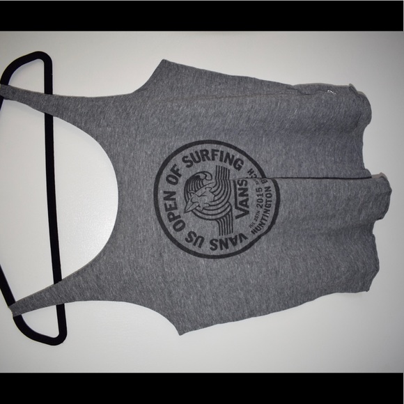 Vans Tops - Women’s gray muscle tee.